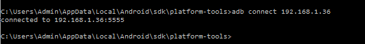 adb connect